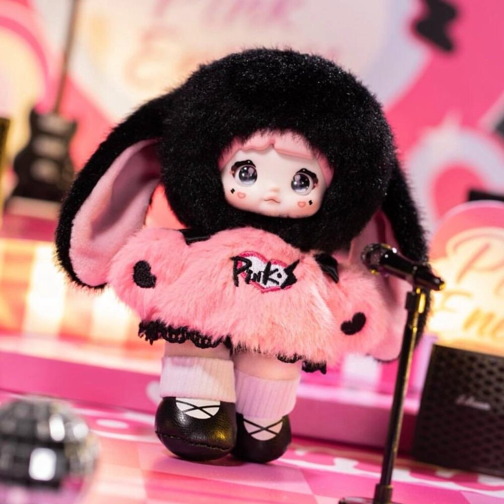 Miniso x Nommi Pink Energy Series Plush Pendant Blind box